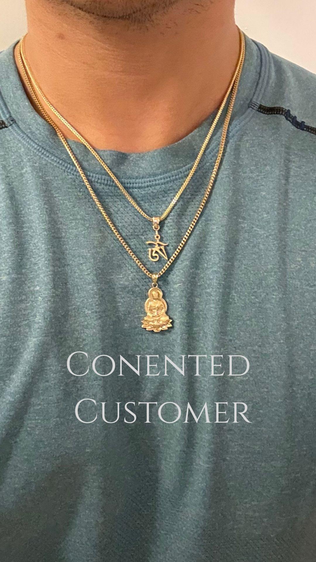 Tibetan Om Pendant
