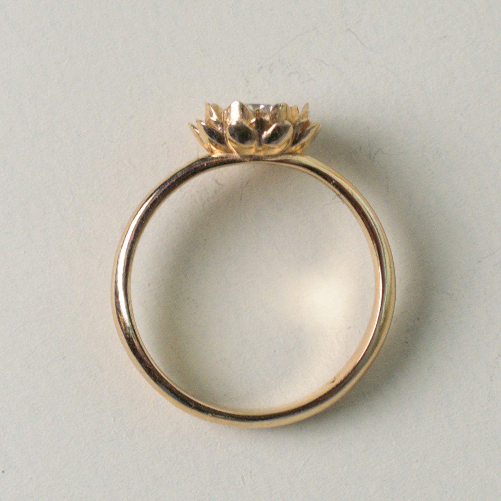 Lotus Ring Gold