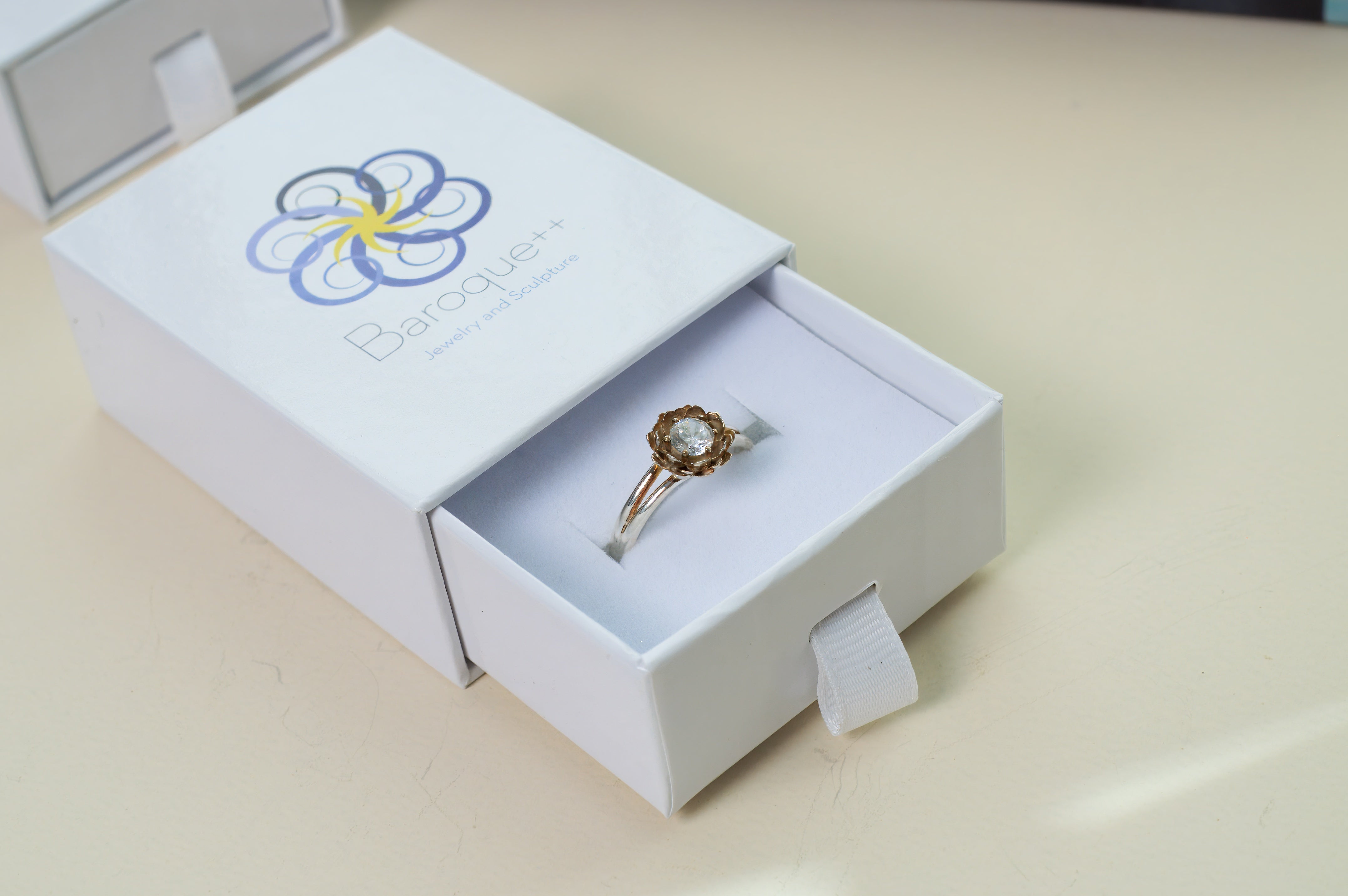 Lotus Ring Gold