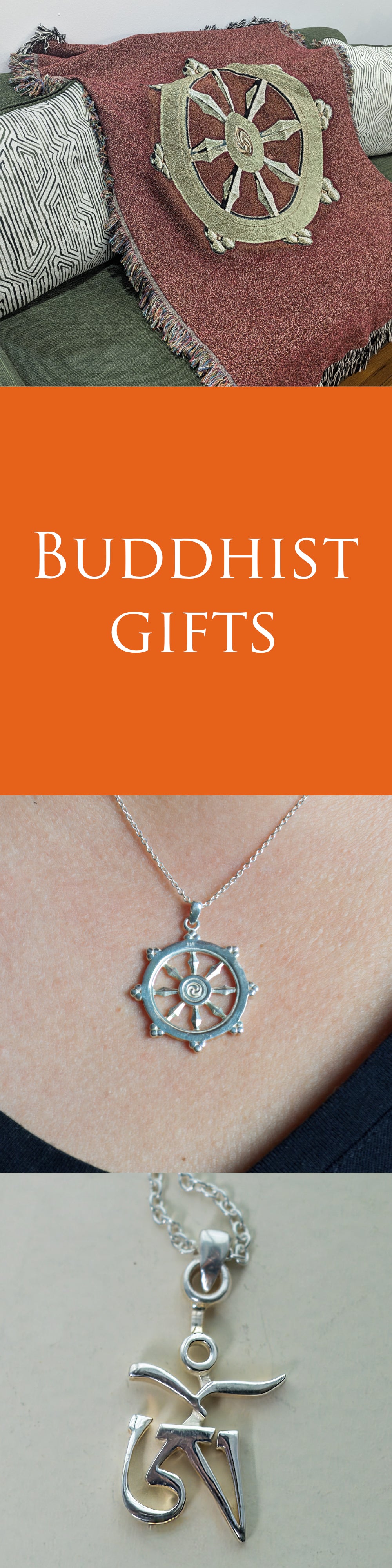 Dharma Wheel Blanket Buddhist Dharmachakra Woven Cotton