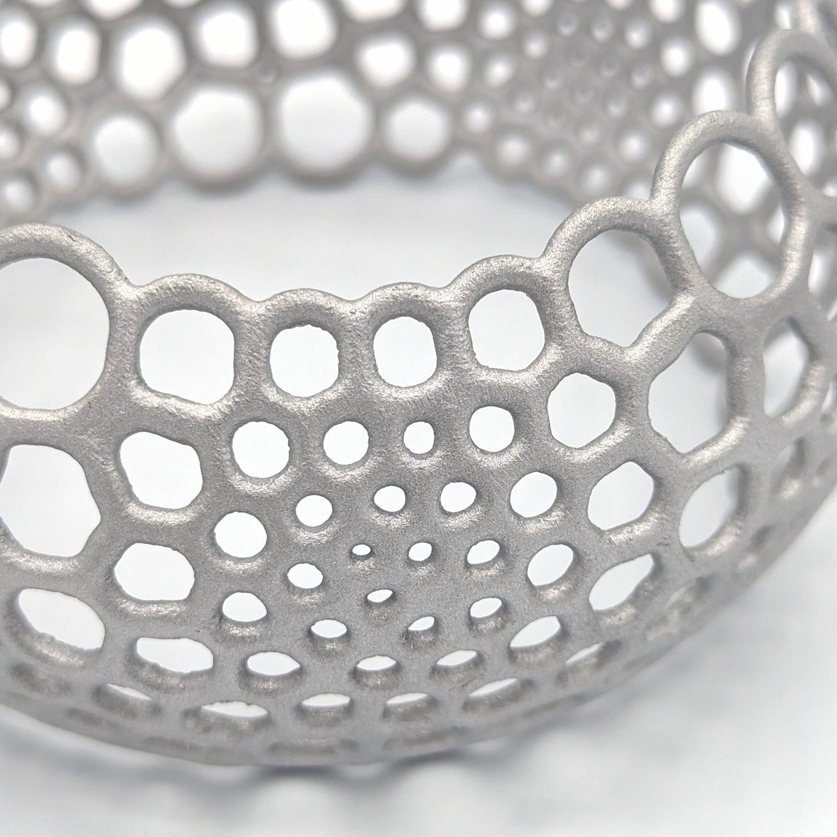 Foam Bangle, a modern organic bracelet