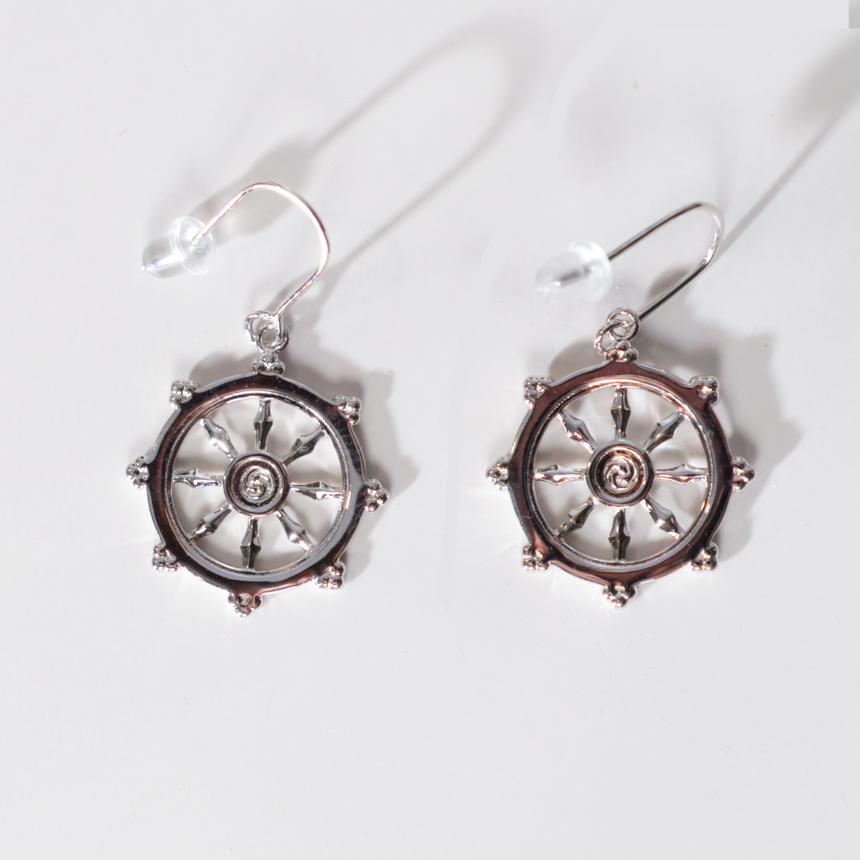 Dharma Wheel Earrings