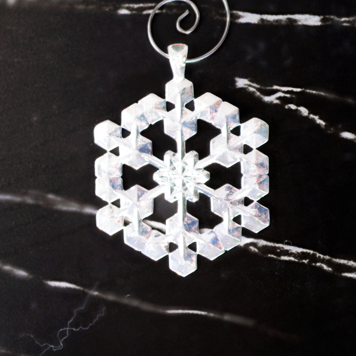 Snowflake Ornament No. 1, final view