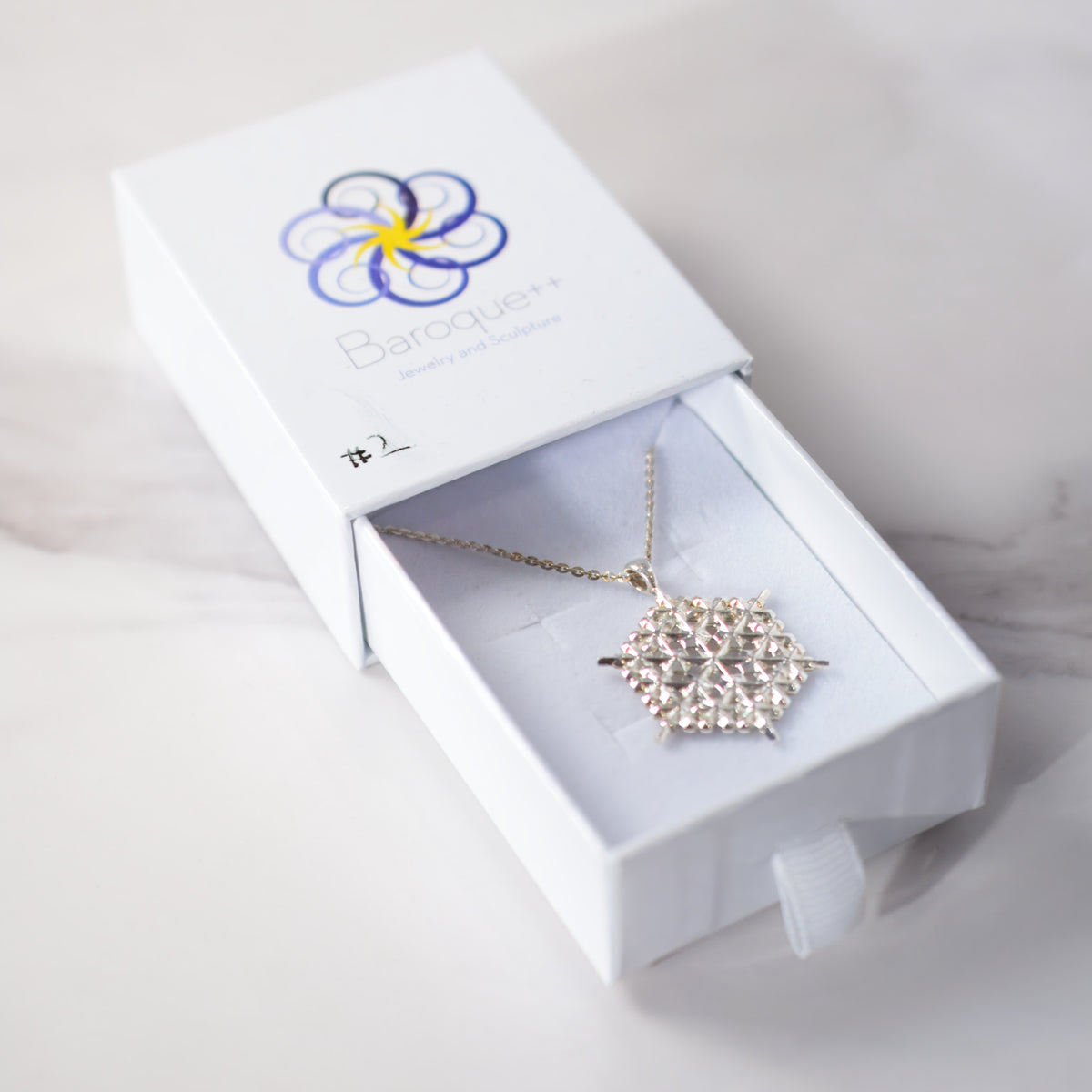 Snowflake Pendant No. 2, a winter solstice gift
