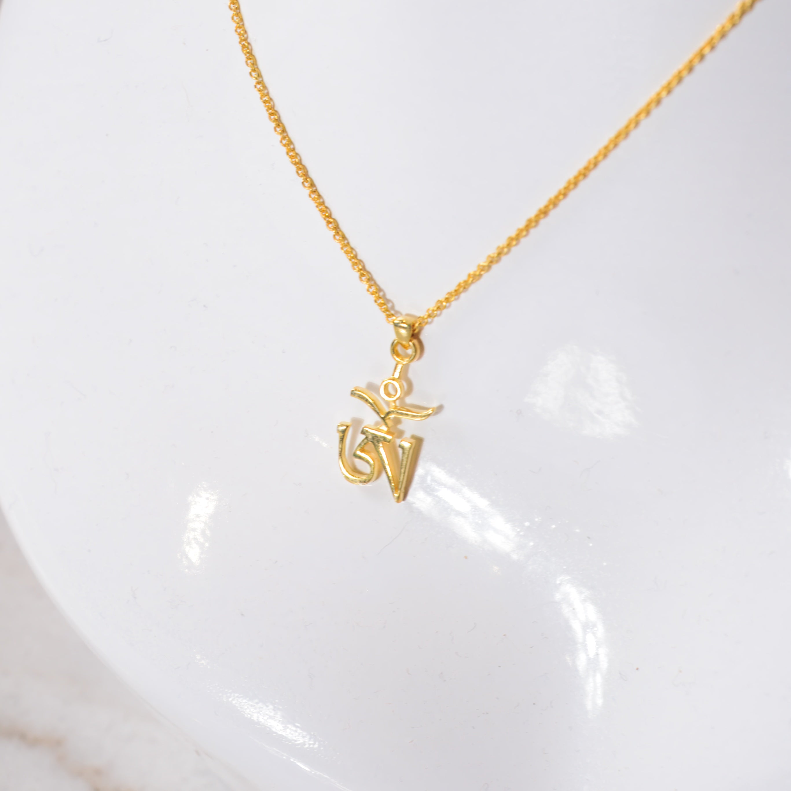 Tibetan Om Pendant