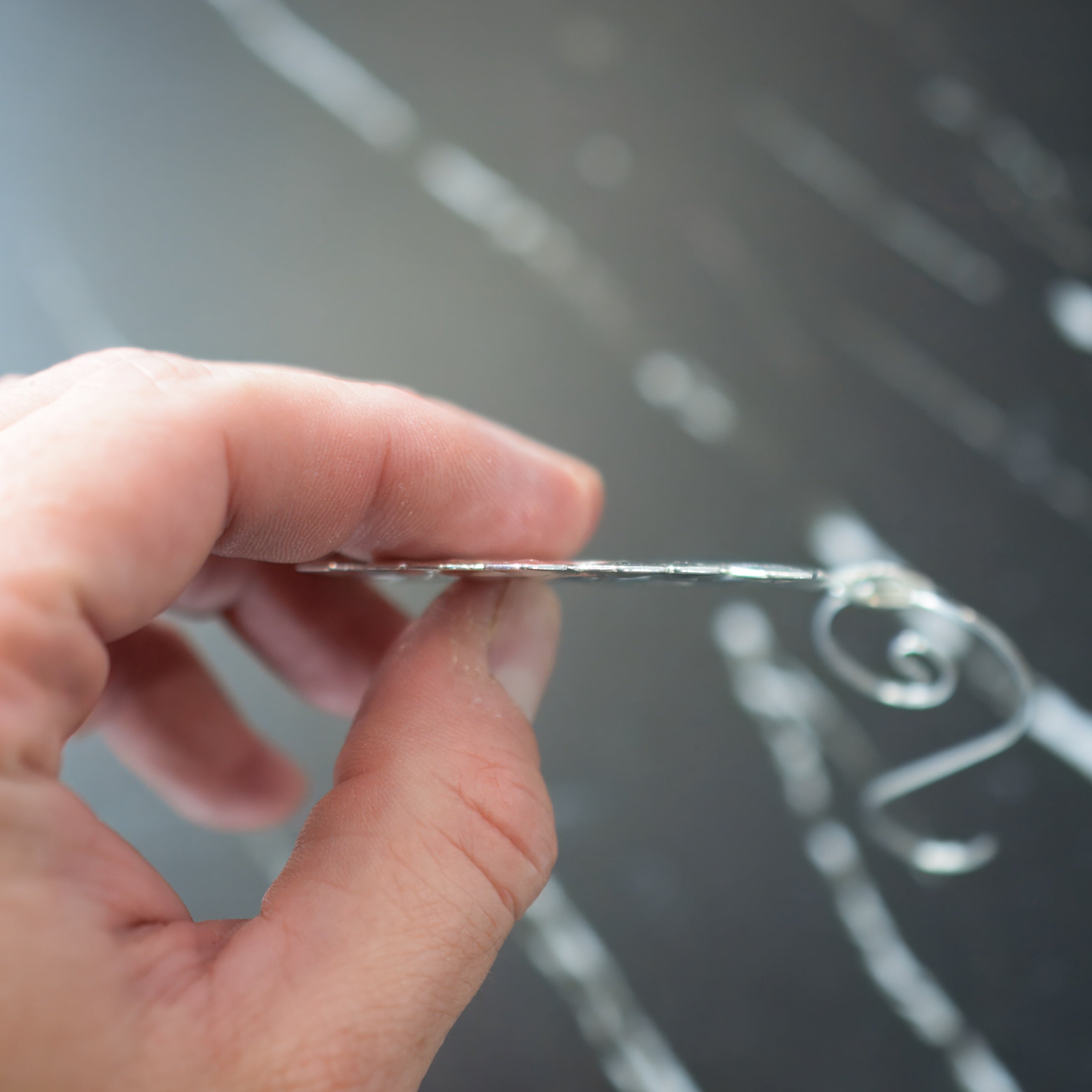 Snowflake Ornament Sterling Silver 2 in. No. 1