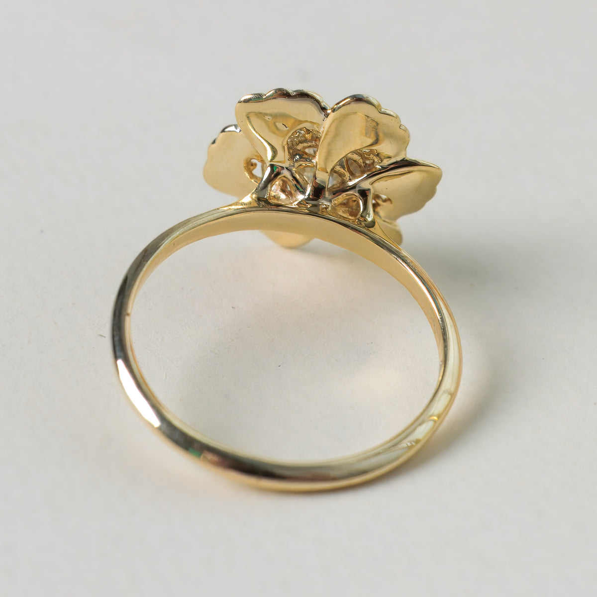 Anemone Engagement Ring, an alternative floral engagement ring