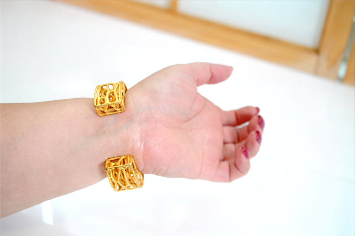 Lacuna cuff bracelet, another view