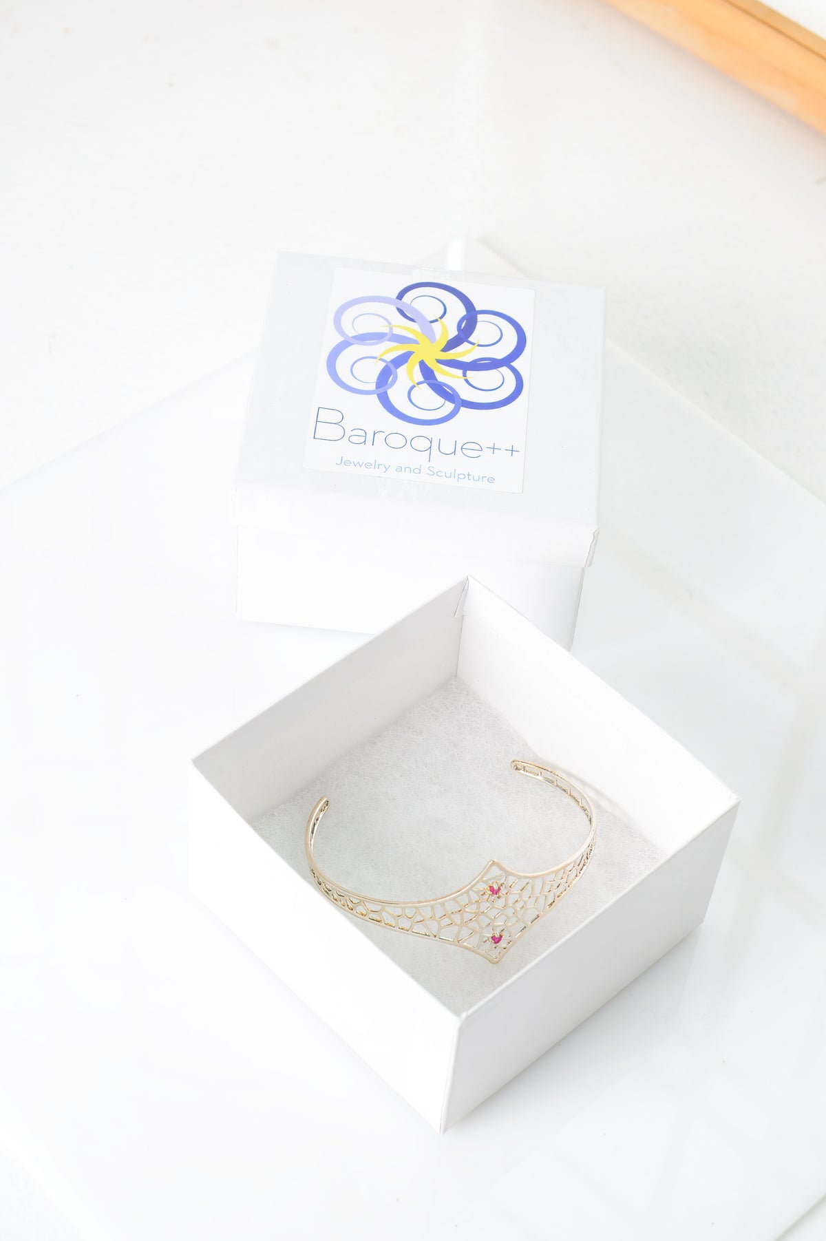 Parallax Gemstone Cuff, additional view