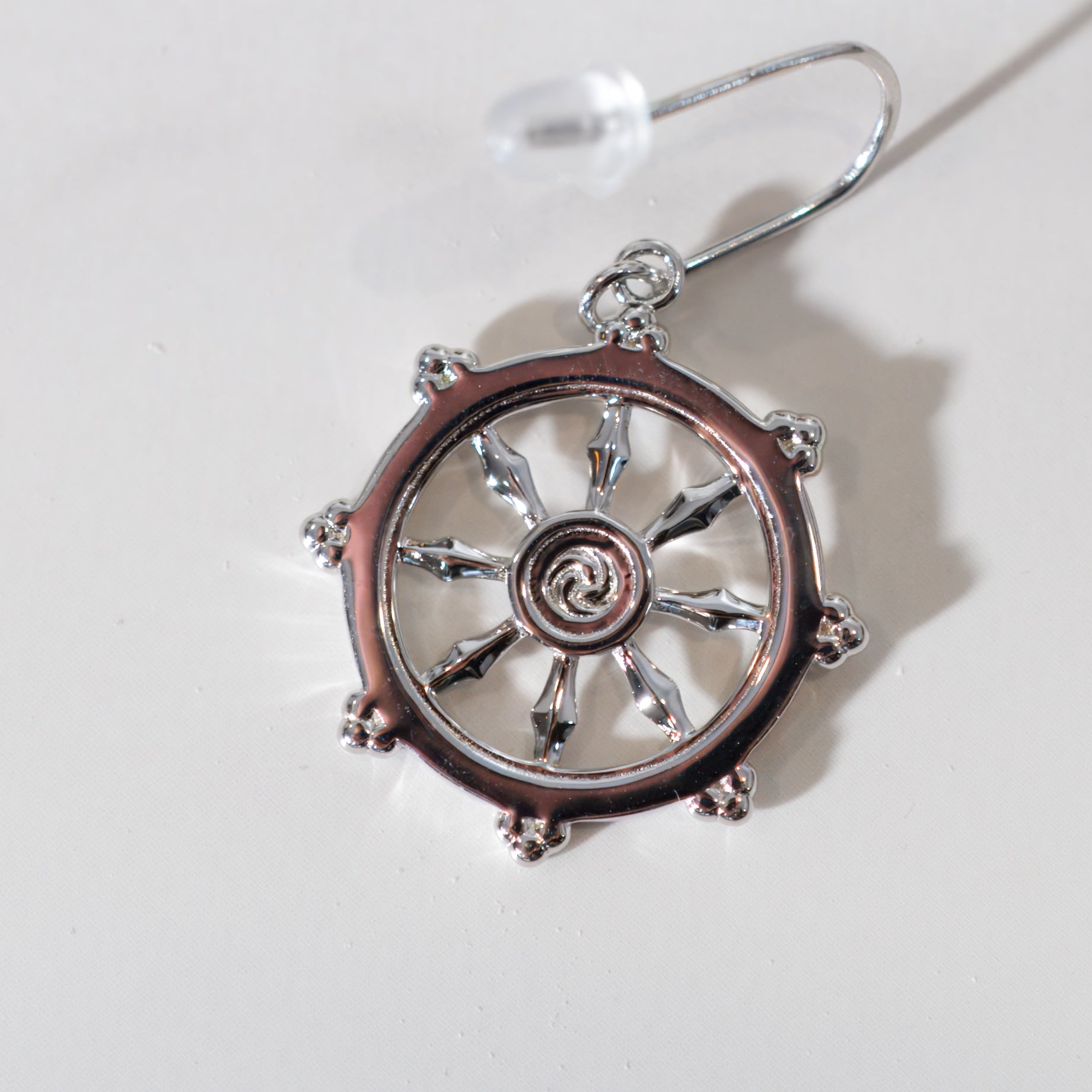 Dharma Wheel Earrings