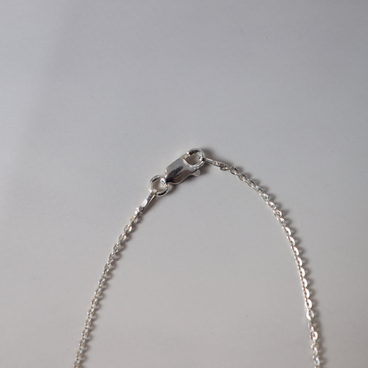 One-of-a-kind sterling snowflake pendant No. 1