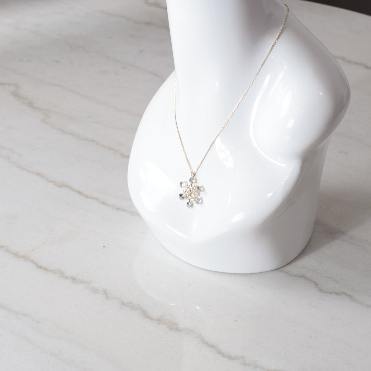 Snowflake Pendant No. 3, final view