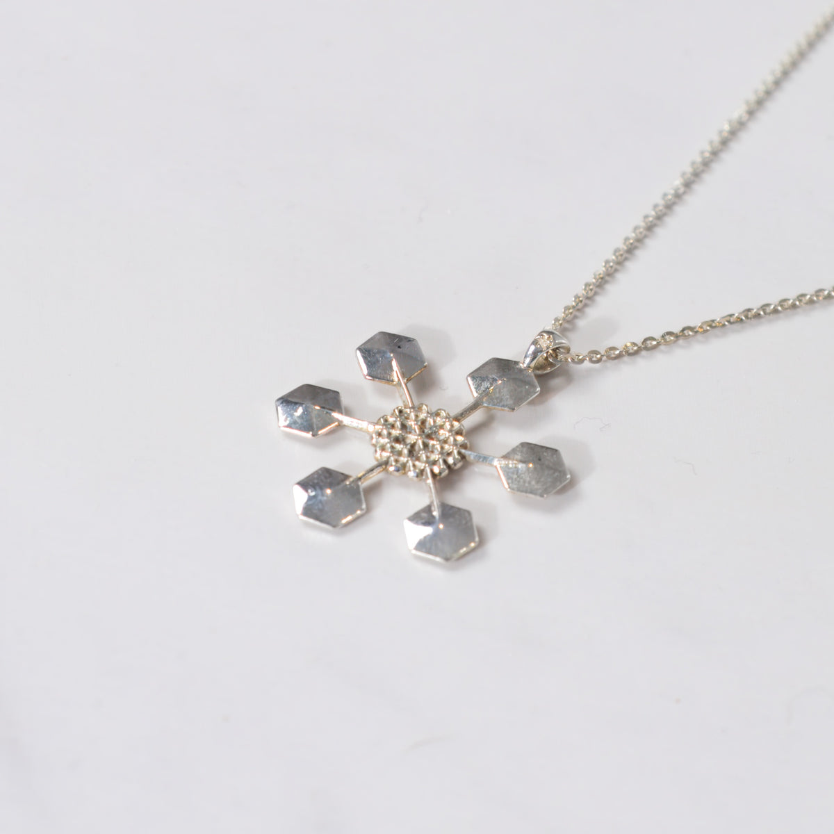 Snowflake Pendant No. 4, a winter solstice gift