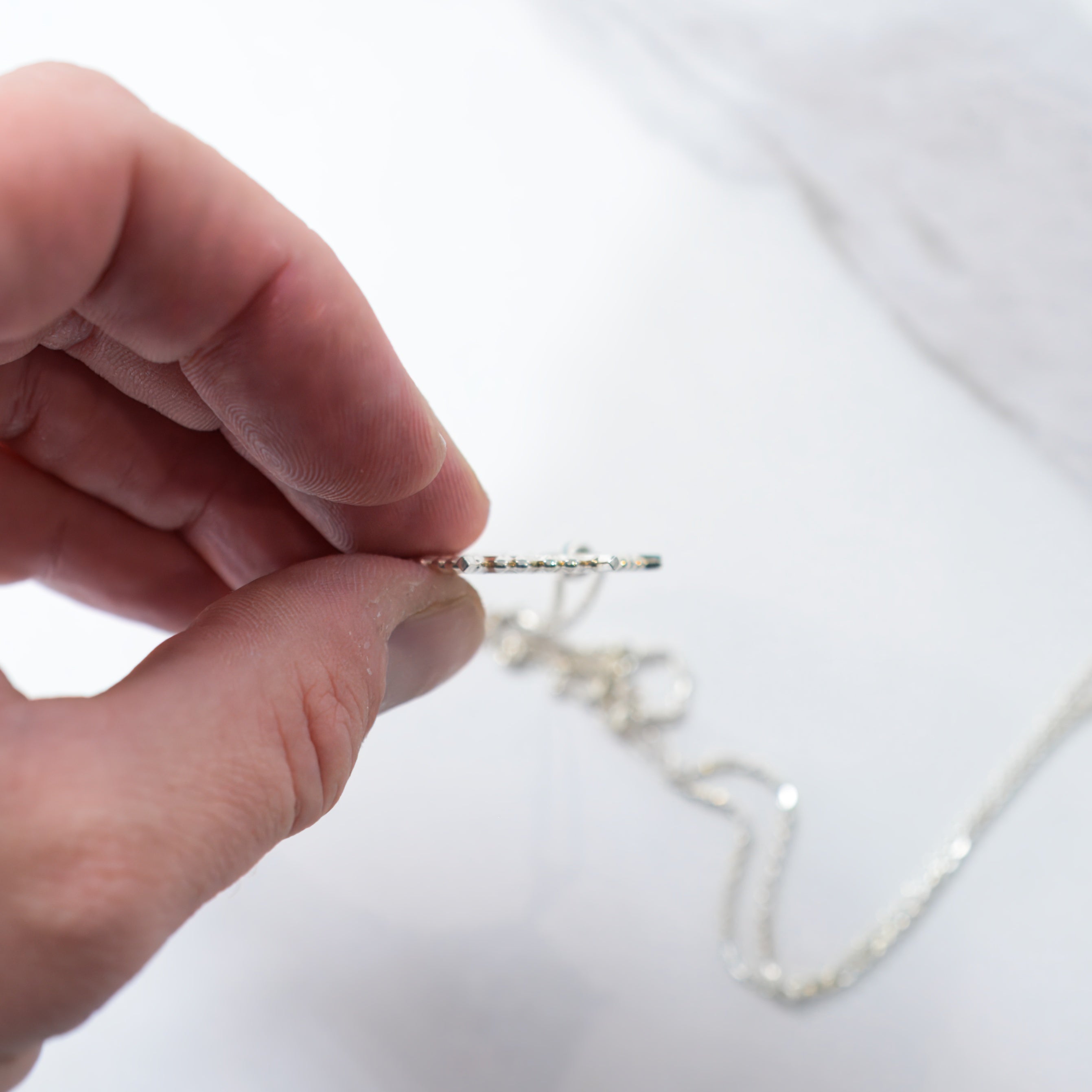 Sterling Silver Snowflake Pendant No. 2