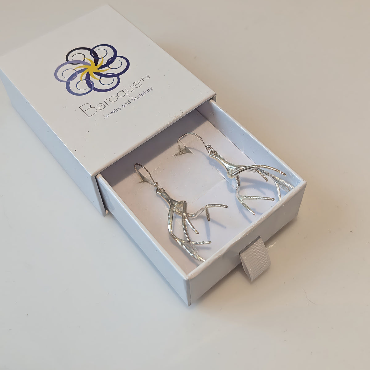 Tree Twist Earrings, additional view