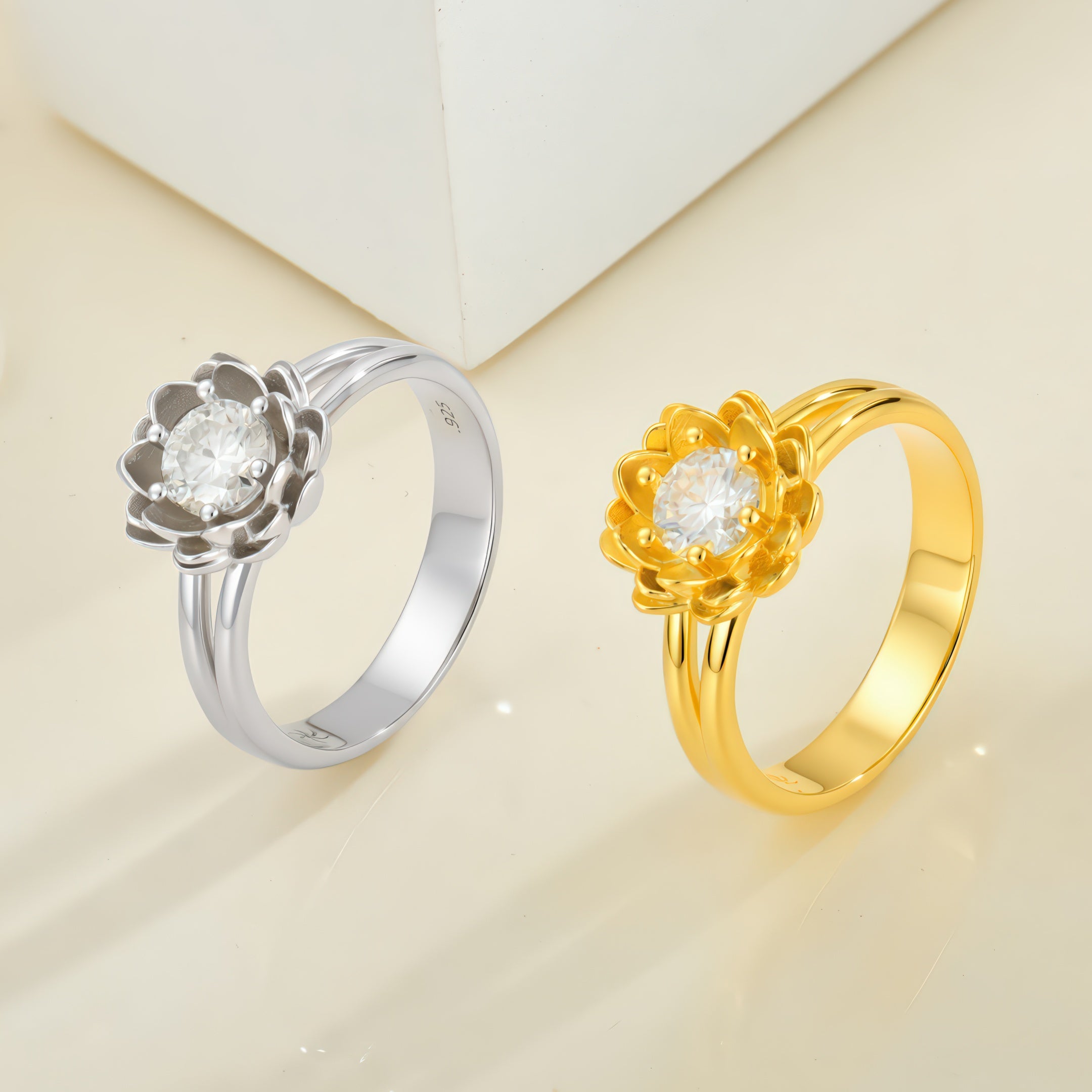 Lotus Ring Gold