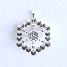 Load image into Gallery viewer, Snowflake Pendant EBBMFC