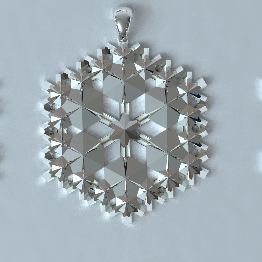 Snowflake Pendant IVVHOX