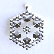 Load image into Gallery viewer, Snowflake Pendant KQYJJP