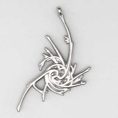 Tri-Vortex Pendant No. 21