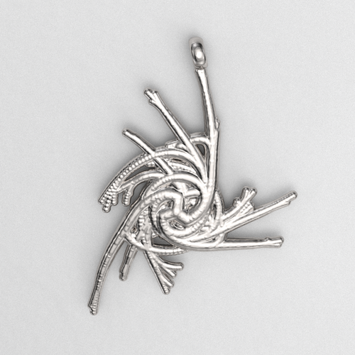 Tri-Vortex Pendant No. 23
