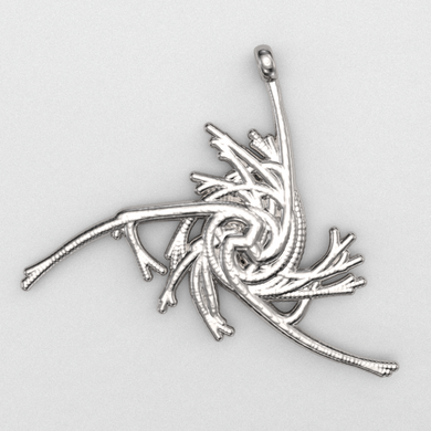 Tri-Vortex Pendant No. 24