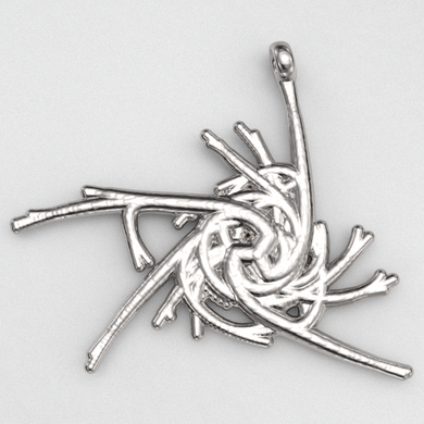 Tri-Vortex Pendant No. 25