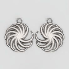 Load image into Gallery viewer, Spiral Earrings