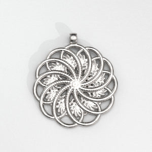 Eleven-Pointed Pendant Silver
